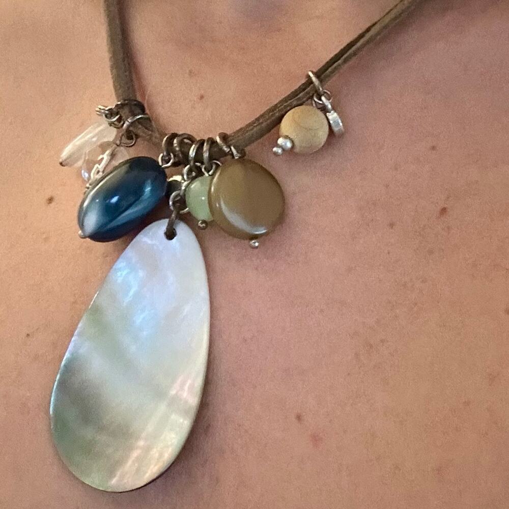 Lia Sophia Multi-Charm Pendant Necklace - Picture 2 of 7